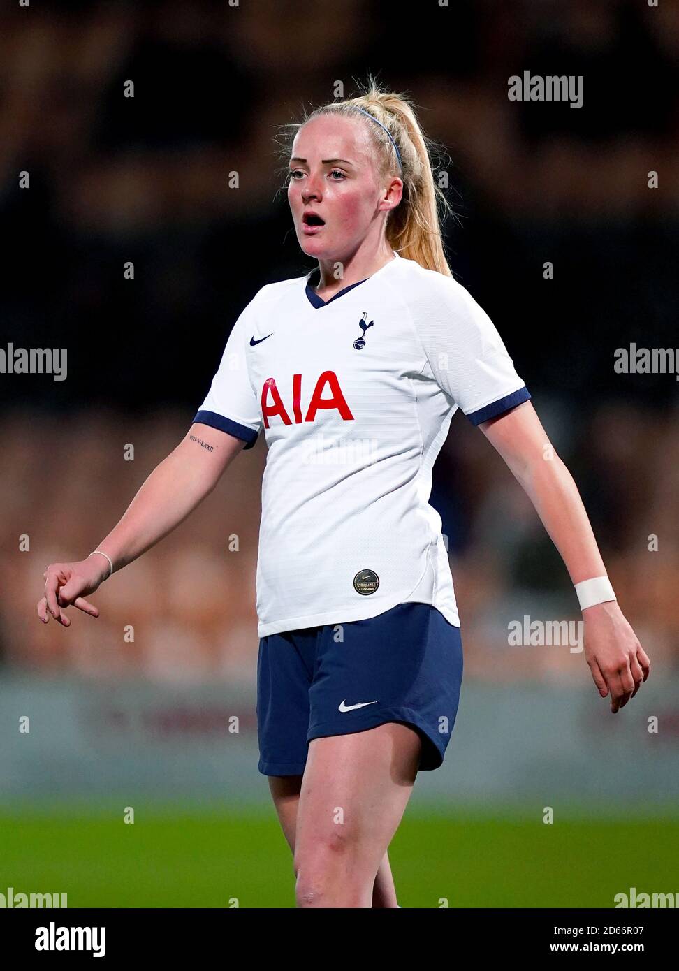 Tottenham Hotspur women'•s Chloe Peplow Stock Photo