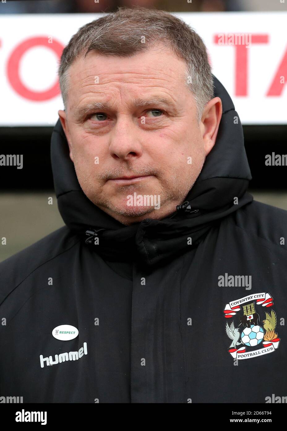 Coventry City manager Mark Robins Stock Photo Alamy
