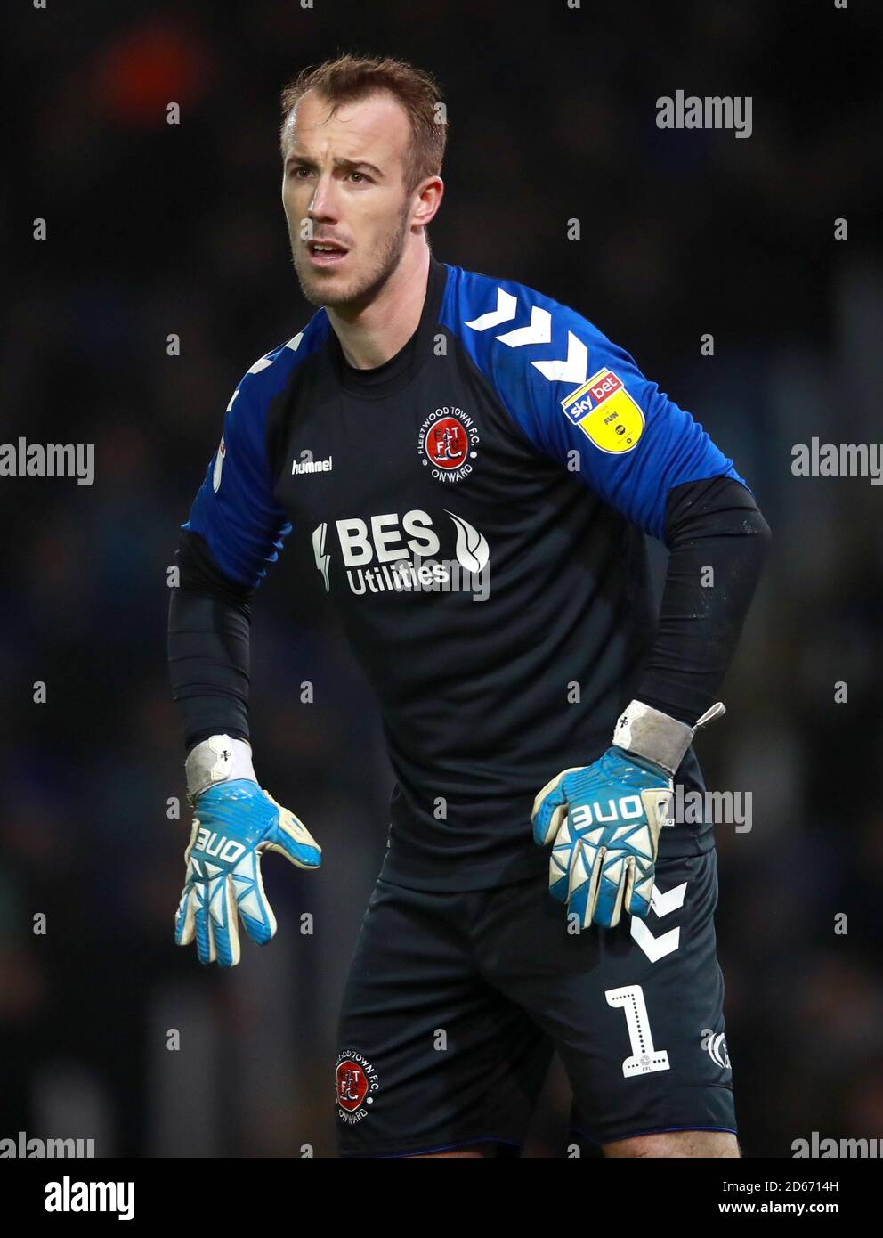 Fleetwood Town's Alex Cairns Stock Photo - Alamy