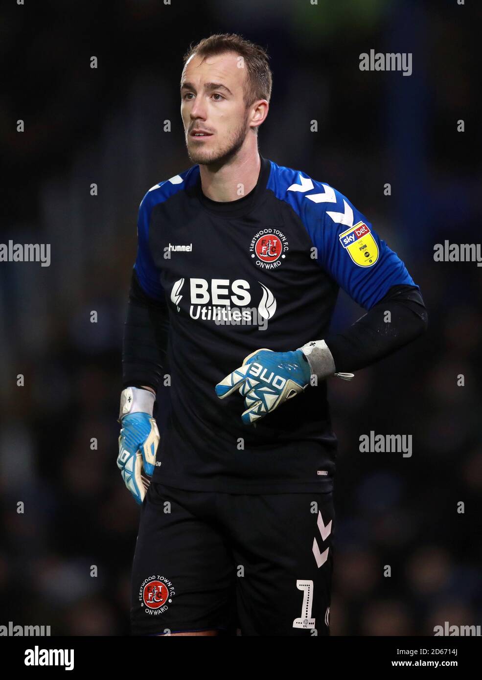 Fleetwood Town's Alex Cairns Stock Photo - Alamy