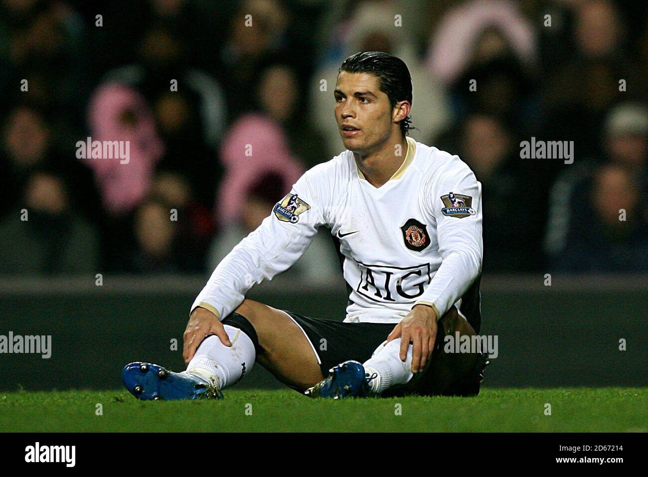 Manchester United's Cristiano Ronaldo shows his frustration during the  Premier League match at St. James' Park, Newcastle. Picture date: Monday  December 27, 2021 Stock Photo - Alamy