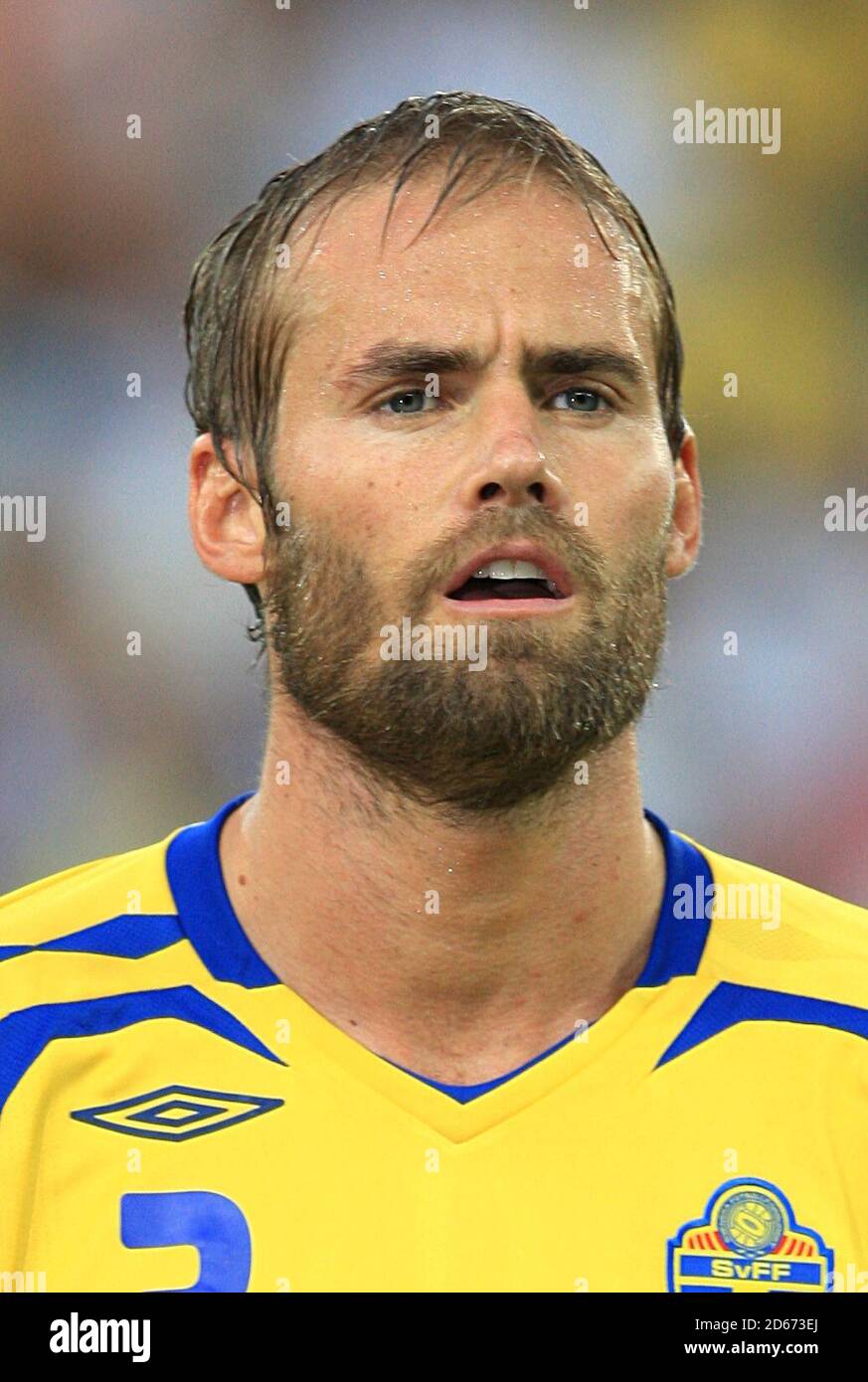 Olof Mellberg, Sweden Stock Photo Alamy