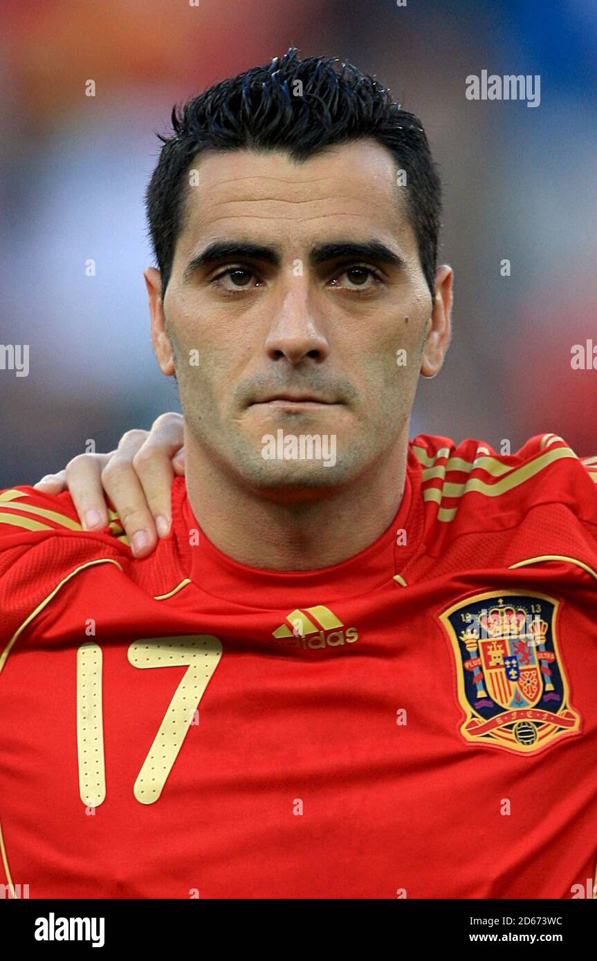 Spain s Daniel Guiza Stock Photo Alamy