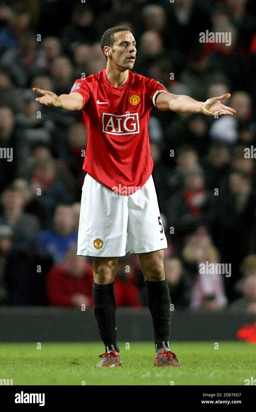 Rio Ferdinand, Manchester United Stock Photo - Alamy