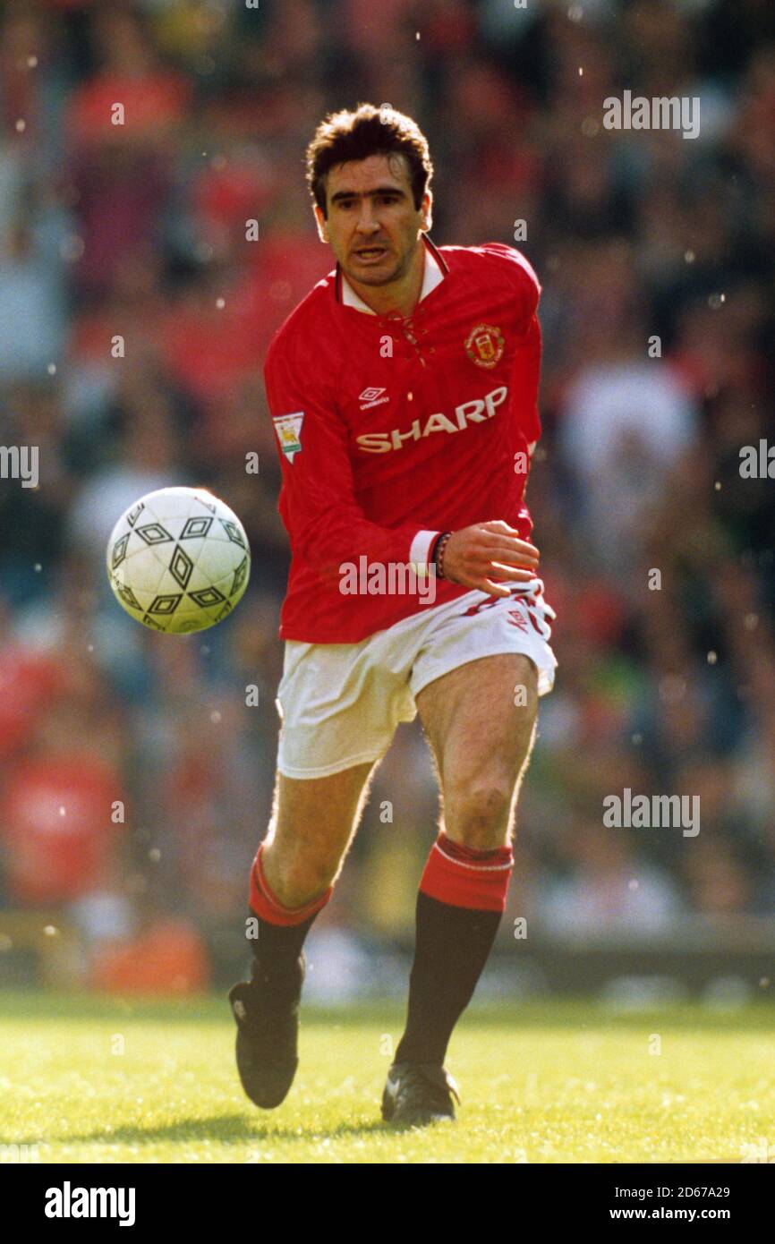 Eric Cantona, Manchester United Stock Photo