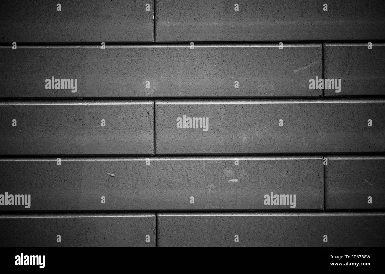 Black brick wall. black brick wall texture masonry background Stock