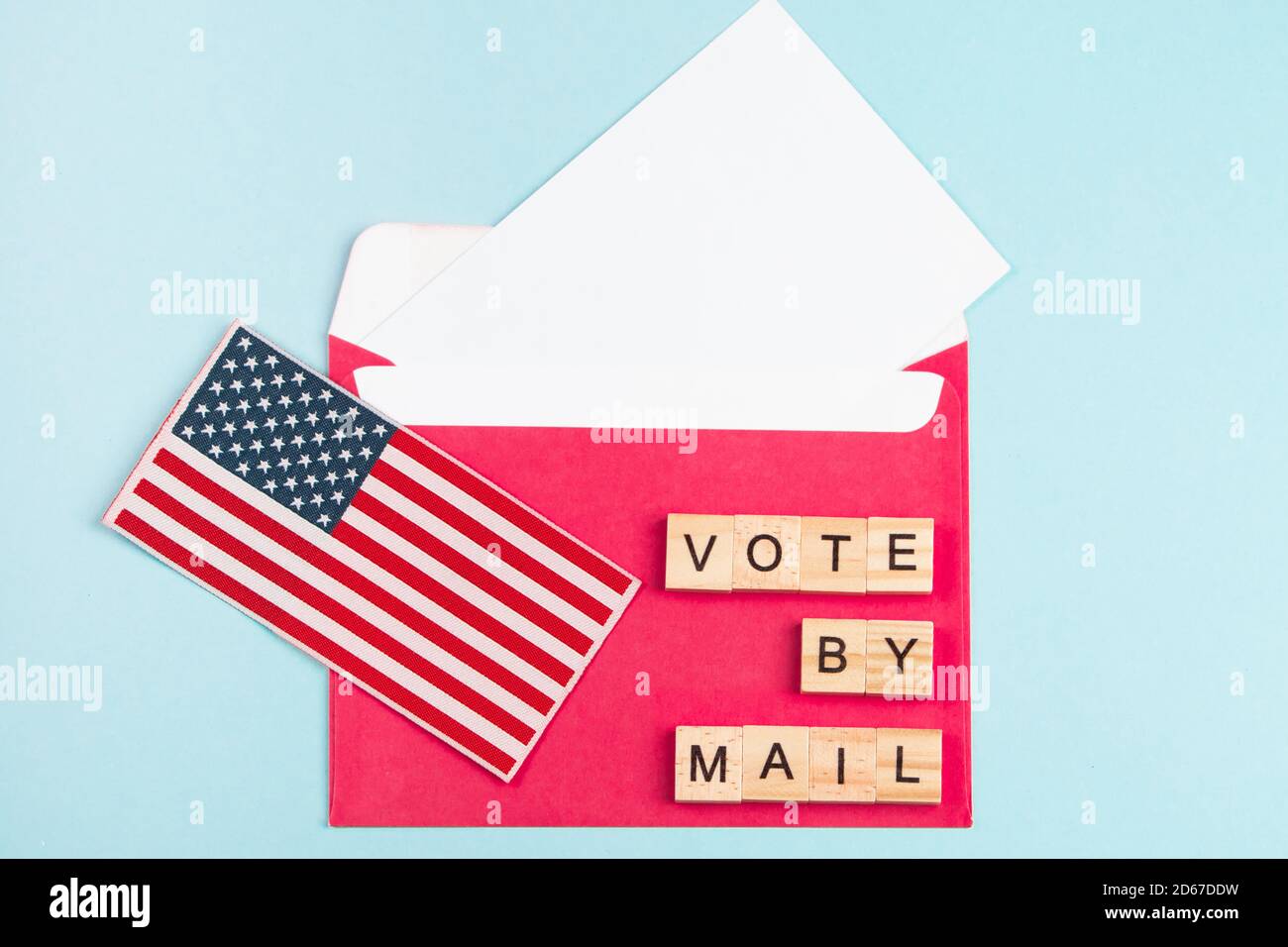 Election Day in the United States, mail voting concept Stock Photo Alamy