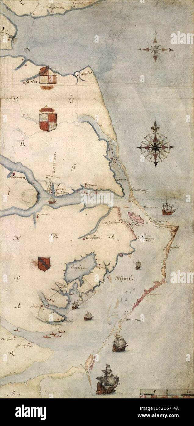 Roanoke john white hi-res stock photography and images - Alamy
