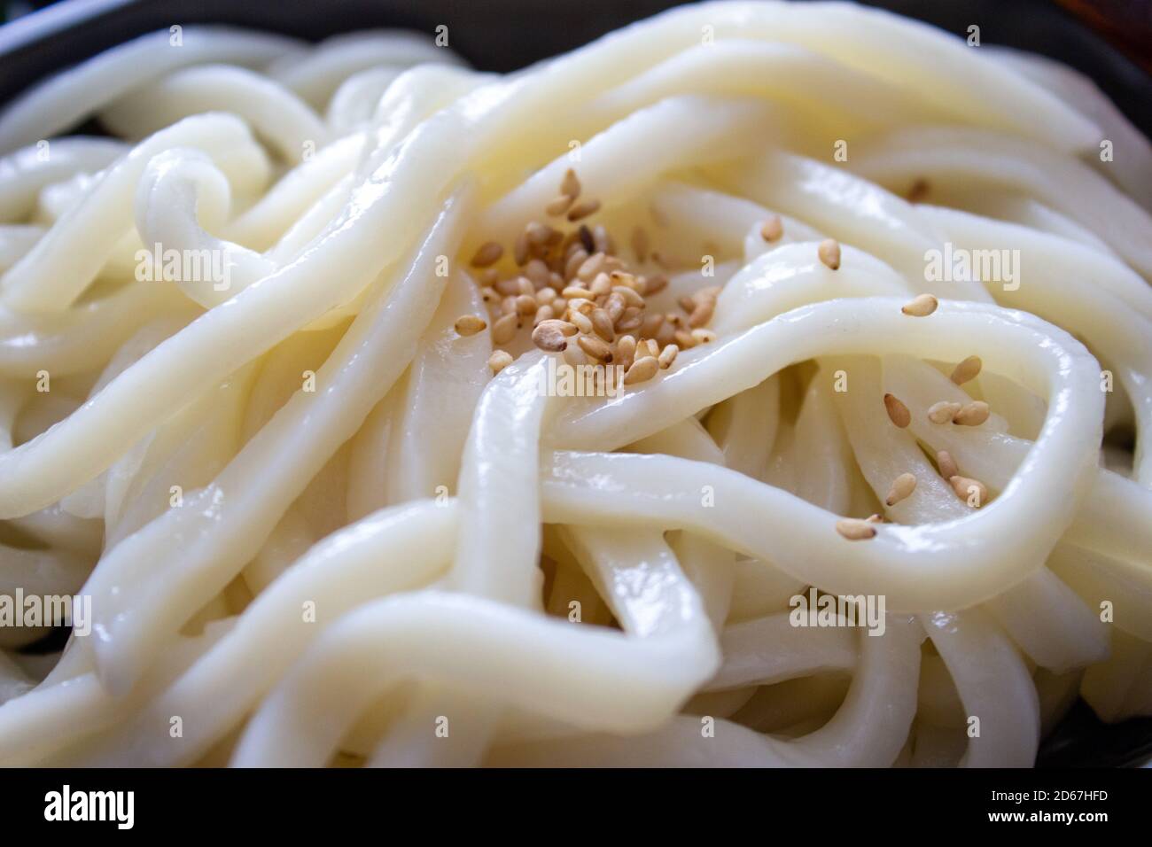 Close up of Zaru Udon, chilled noodles, Japanese cusine Stock Photo Alamy