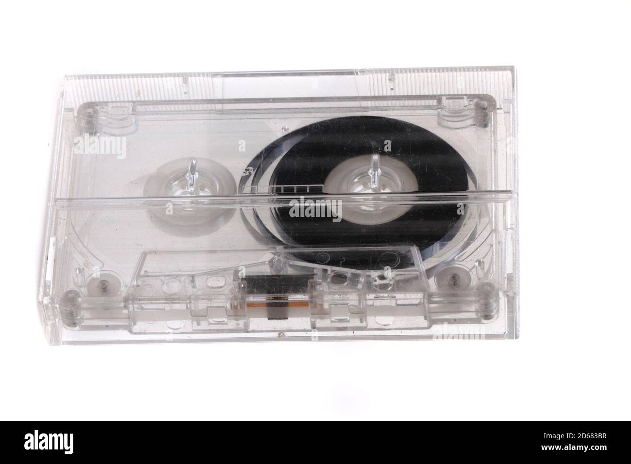 old audio cassette isolated on the white background Stock Photo - Alamy
