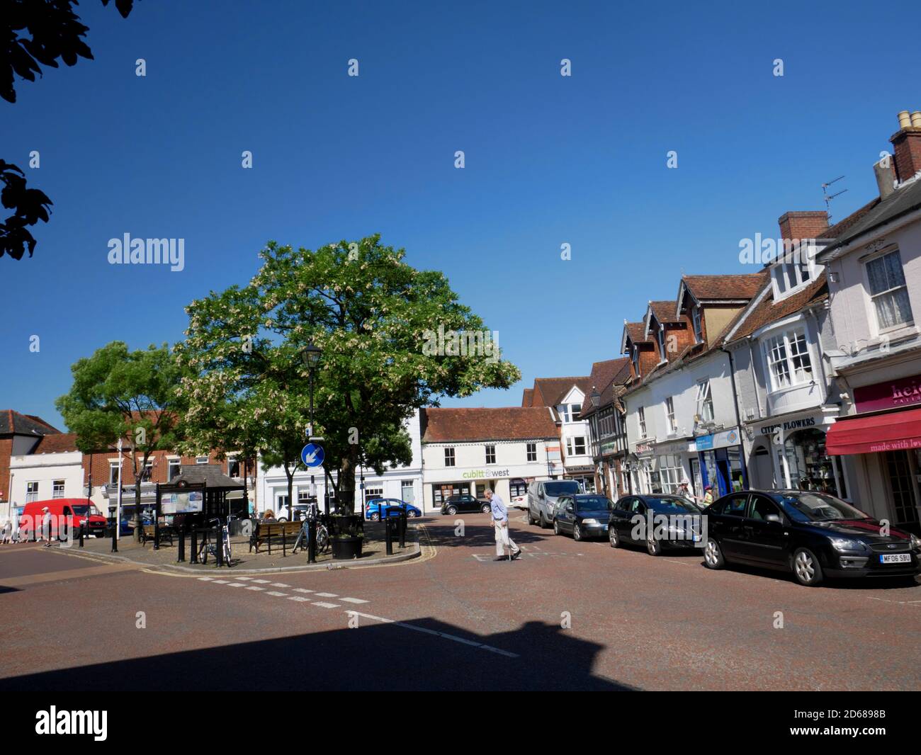 The centre of Emsworth, Hampshire Stock Photo Alamy