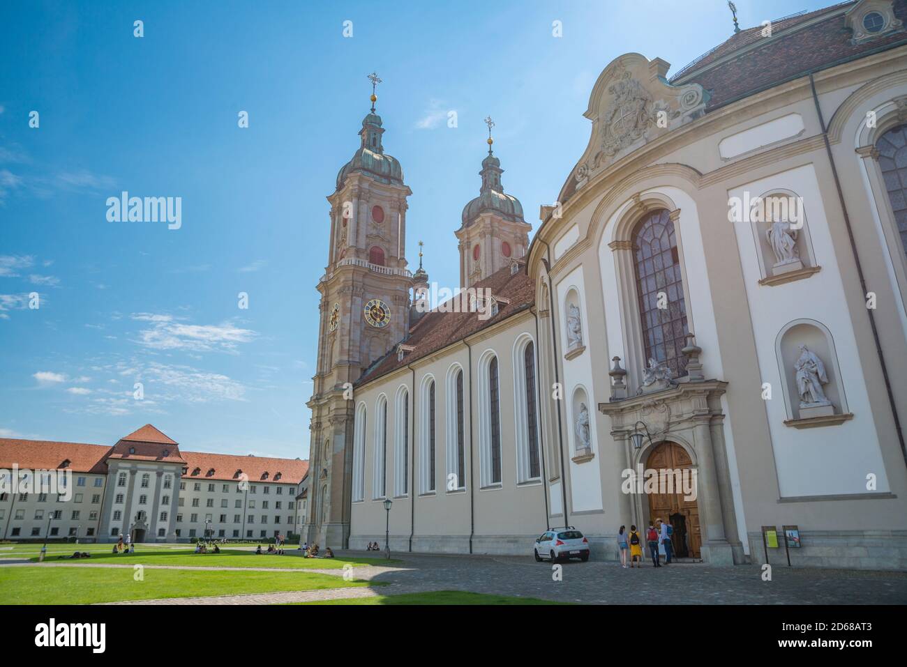 Abbey of St. Gallen, Switzerland Stock Photo