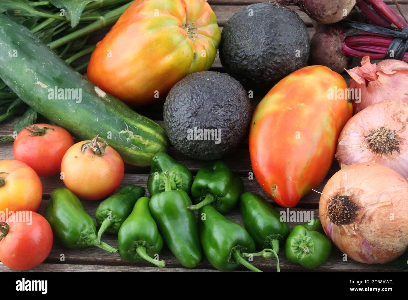 Set ripe green vegetables hi-res stock photography and images - Alamy