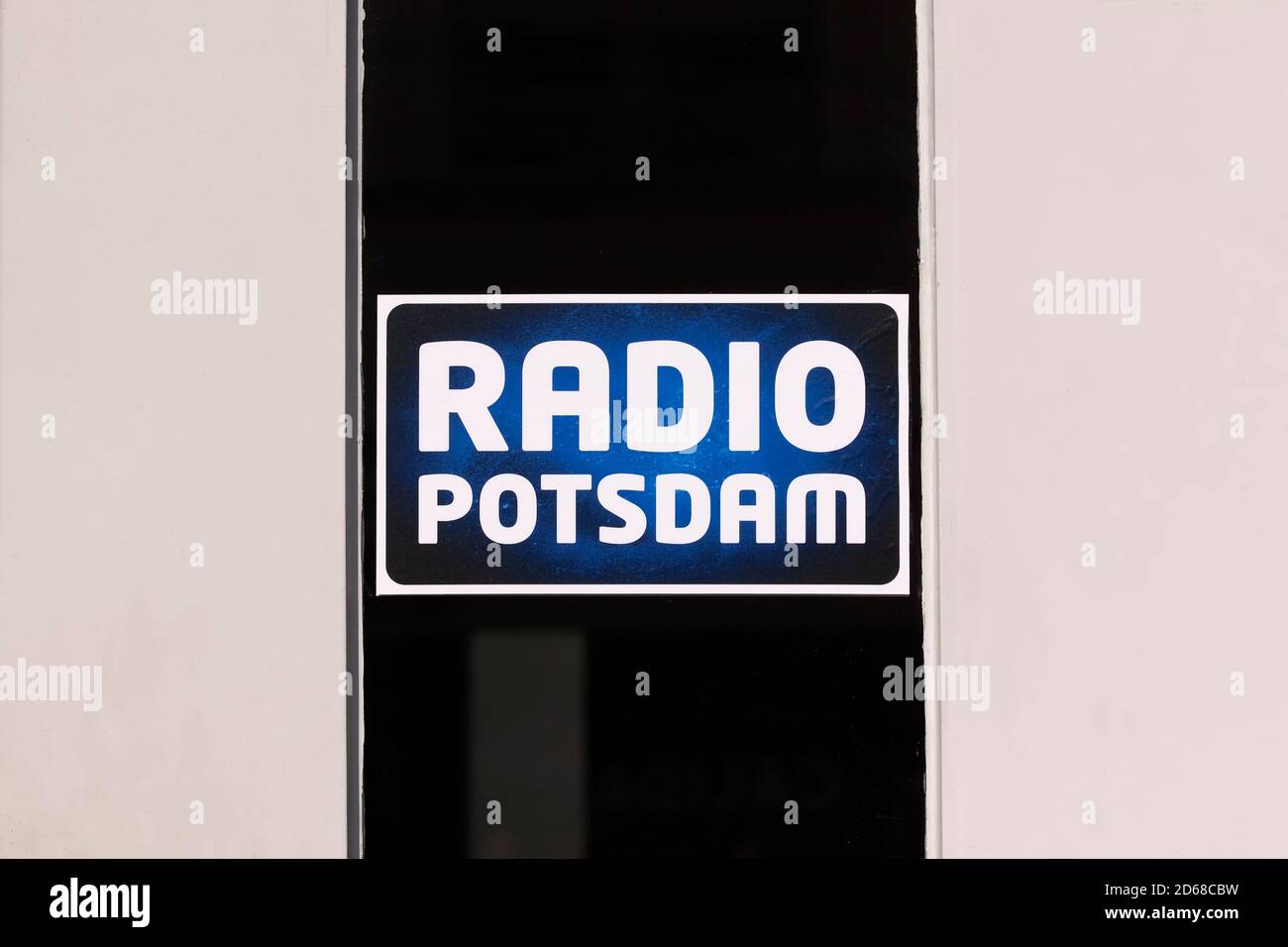 Sign, Radio Potsdam, Brandenburg, Germany Stock Photo - Alamy