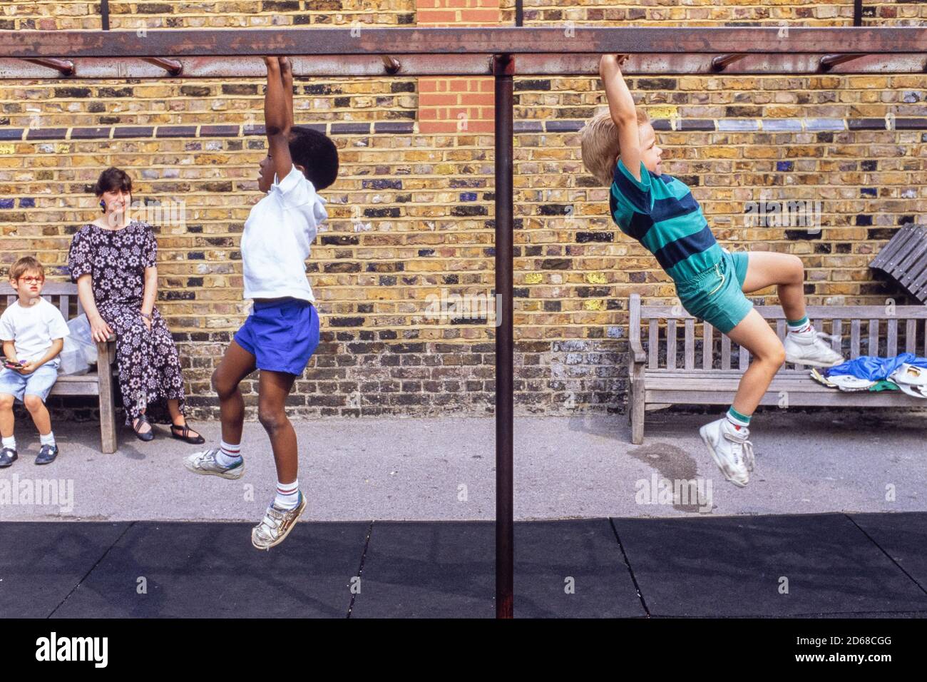 Supervised Recess Supervised playground hi-res stock photography and images - Alamy