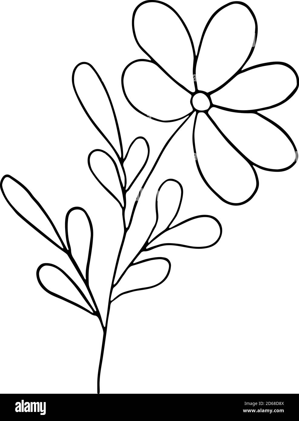 Flower Line Art Images - Free Download on Freepik