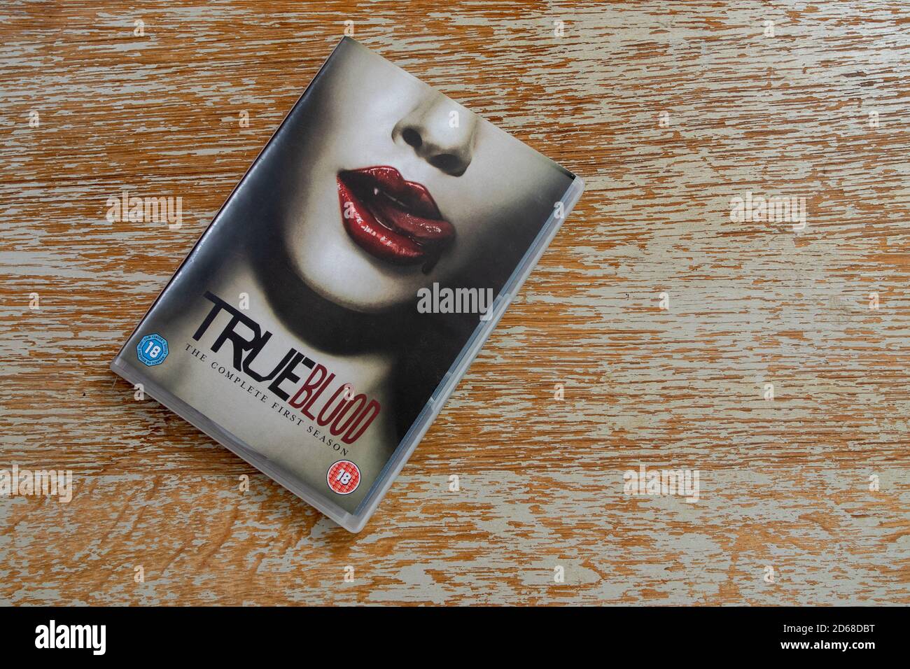 Seasons one and two HBO's vampire series True Blood Stock Photo