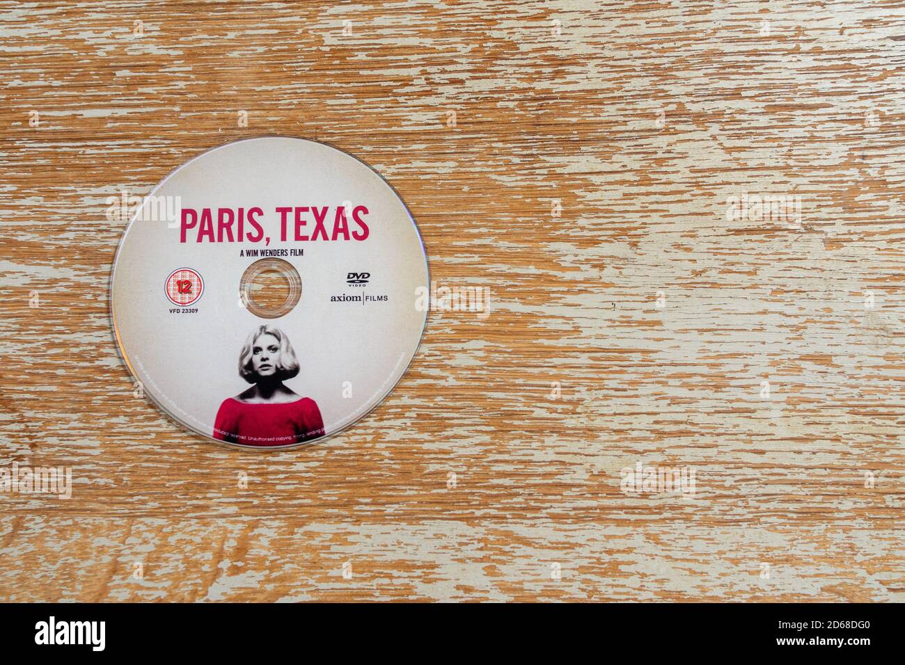 Wim Wenders 1984 film Paris Texas starring Harry Dean Stanton Stock Photo