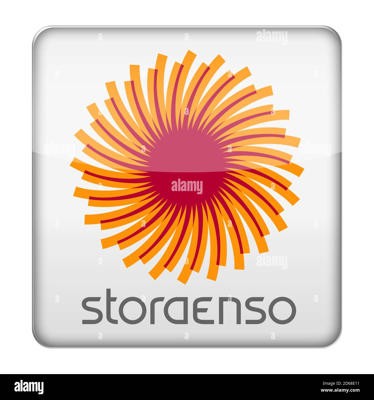 Stora Enso logo Stock Photo