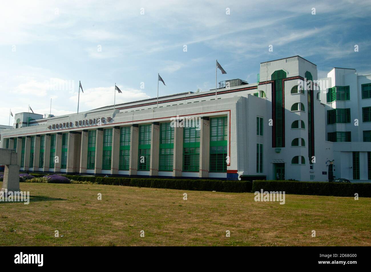 The Art Deco Hoover Building, Perivale, London, England. Stock Photo