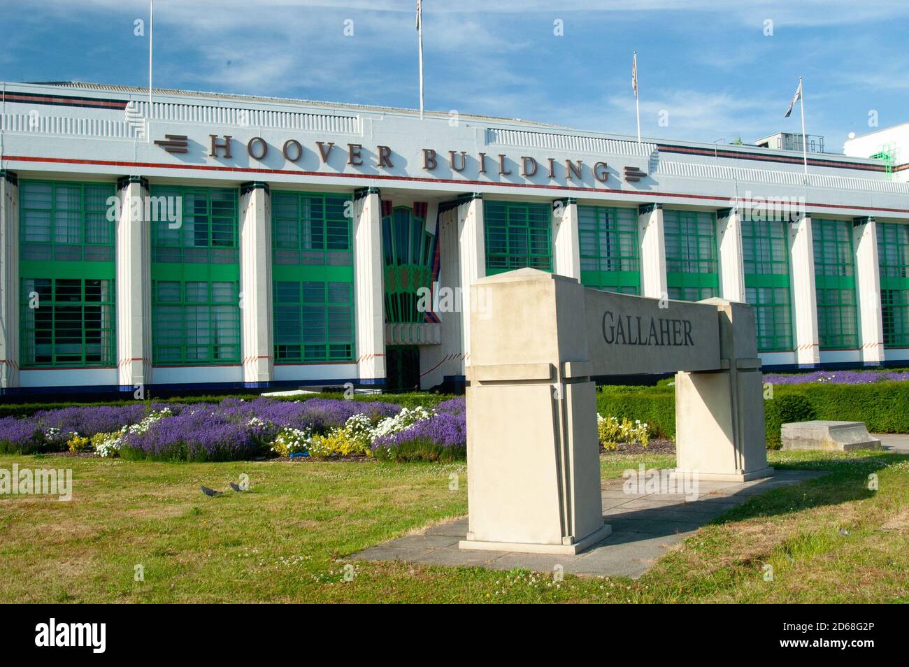The Art Deco Hoover Building, Perivale, London, England Stock Photo Alamy