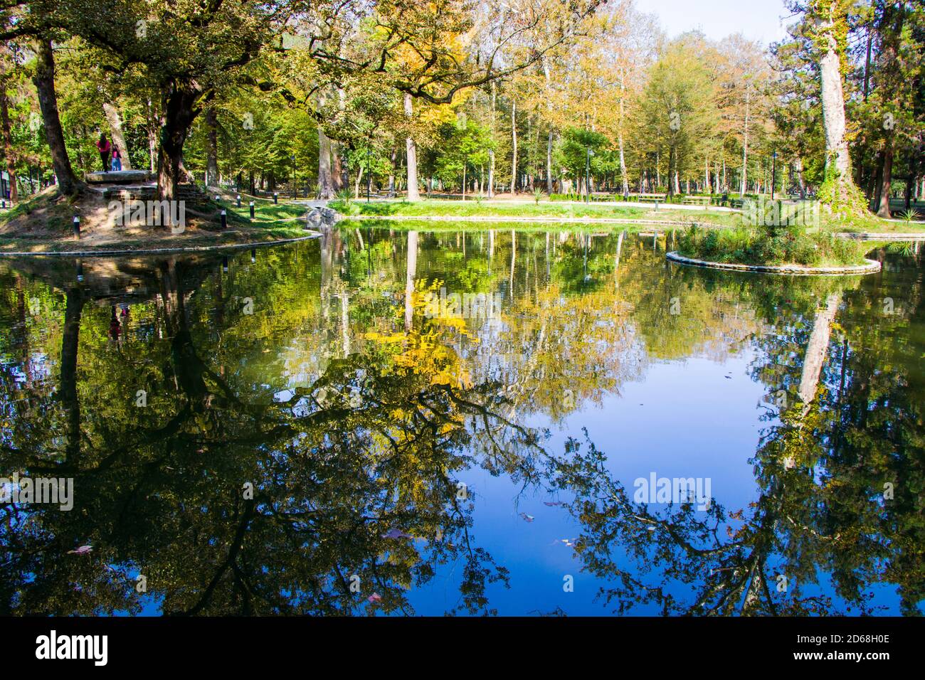 pond-in-the-park-zugdidi-botanic-garden-in-georgia-stock-photo-alamy