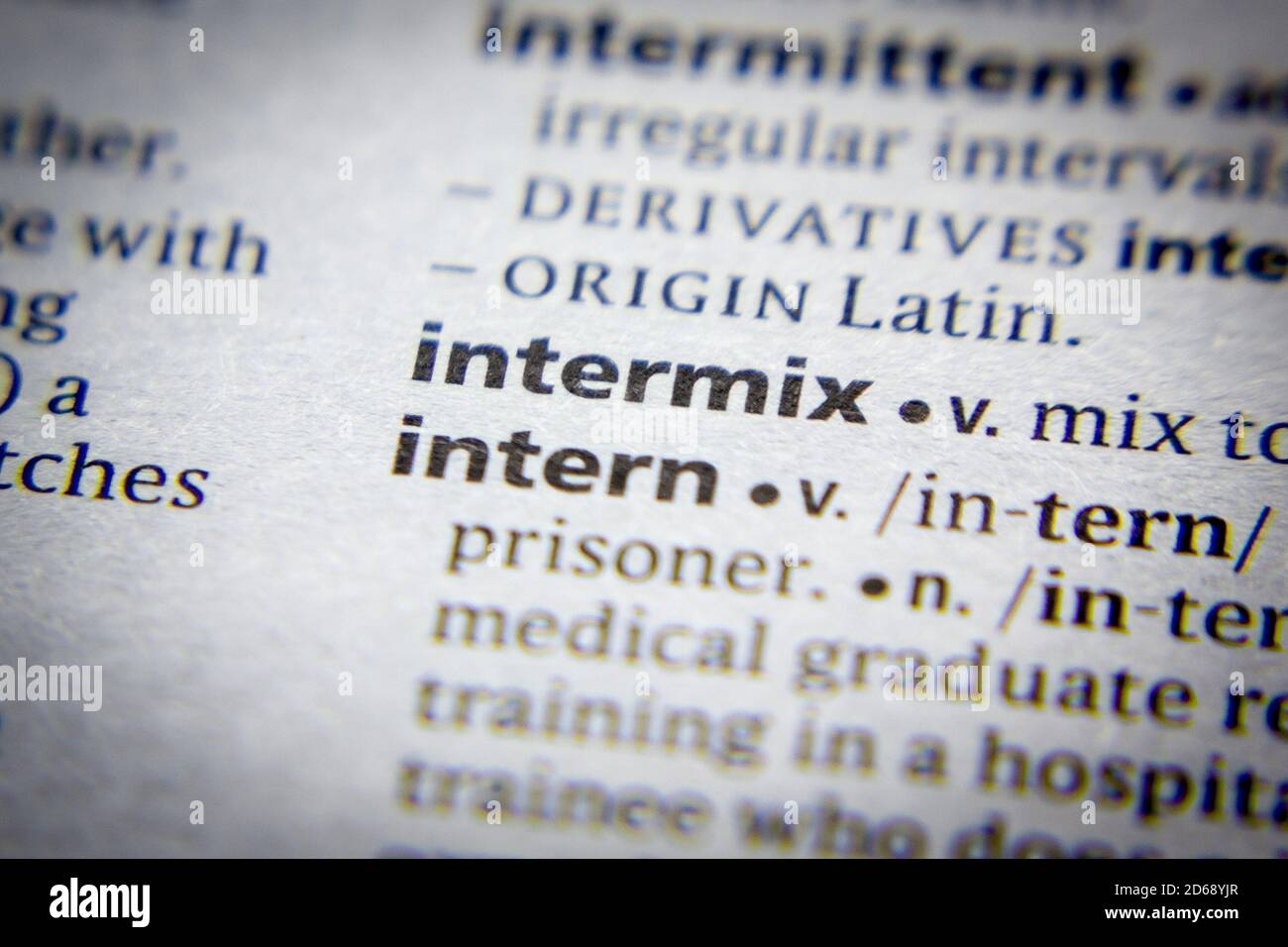 Intermixed Definition At intermix hi-res stock photography and images - Alamy