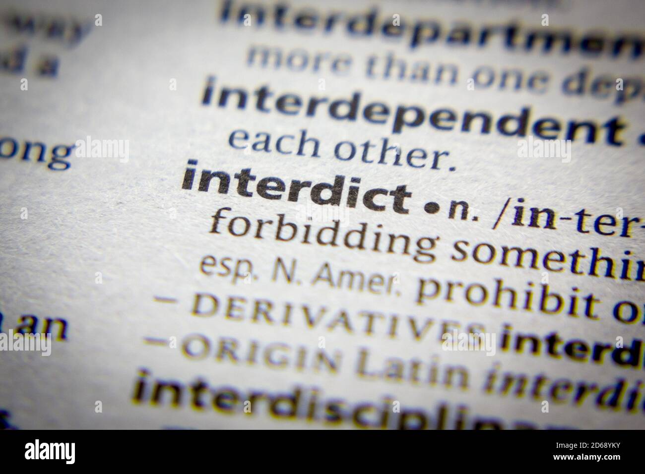 Interdict High Resolution Stock Photography and Images - Alamy