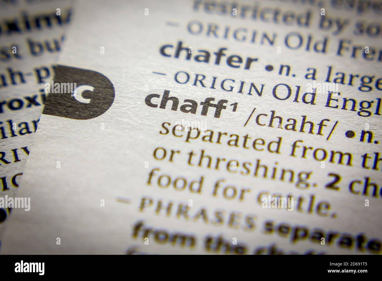Black Chaff High Resolution Stock Photography and Images - Alamy