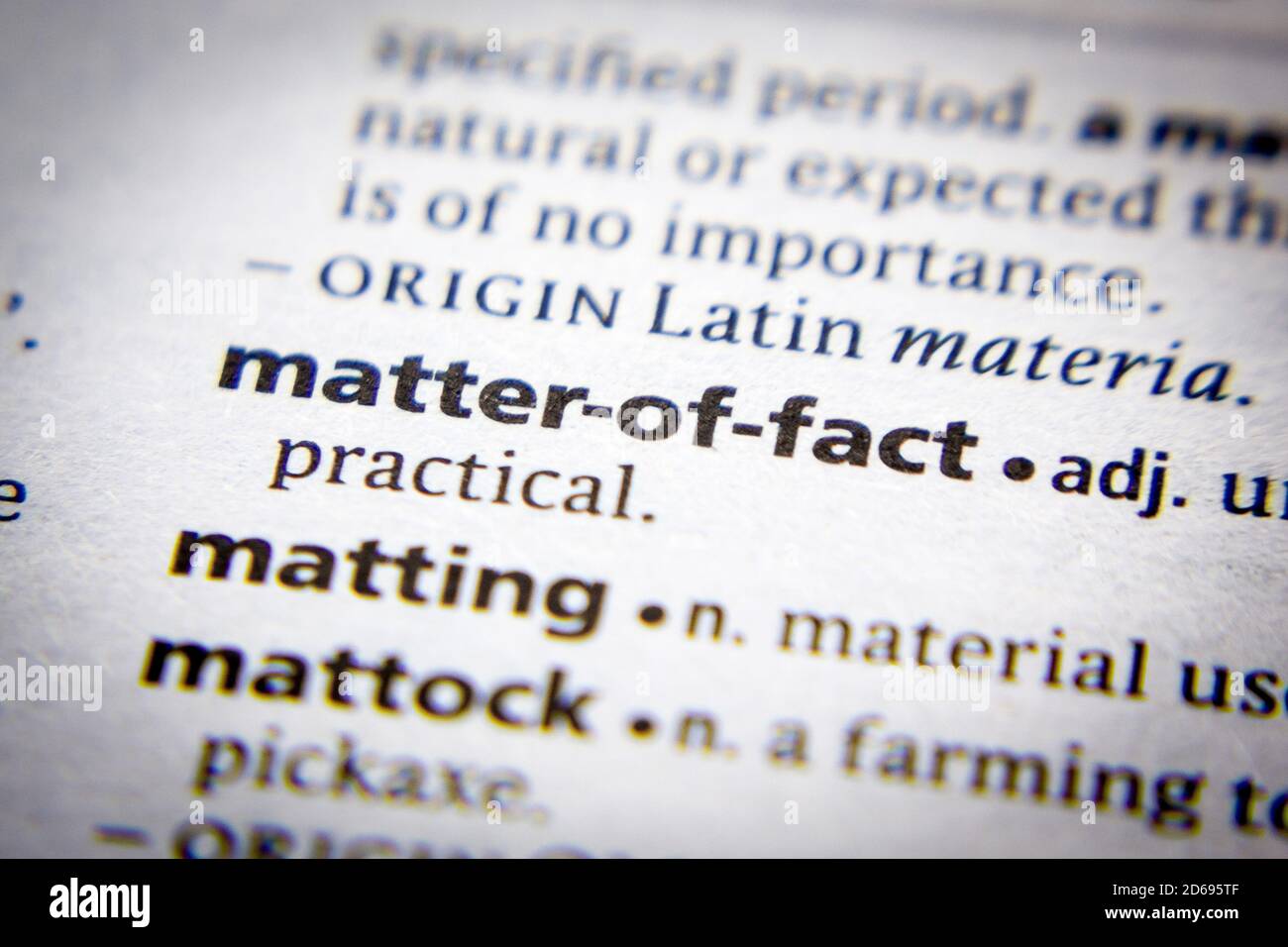 Matter of fact hires stock photography and images Alamy