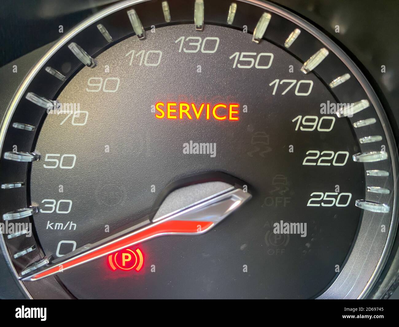 Car dashboard warning light hires stock photography and images Alamy