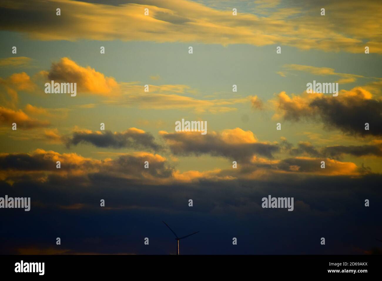 orange sunset sky Stock Photo - Alamy