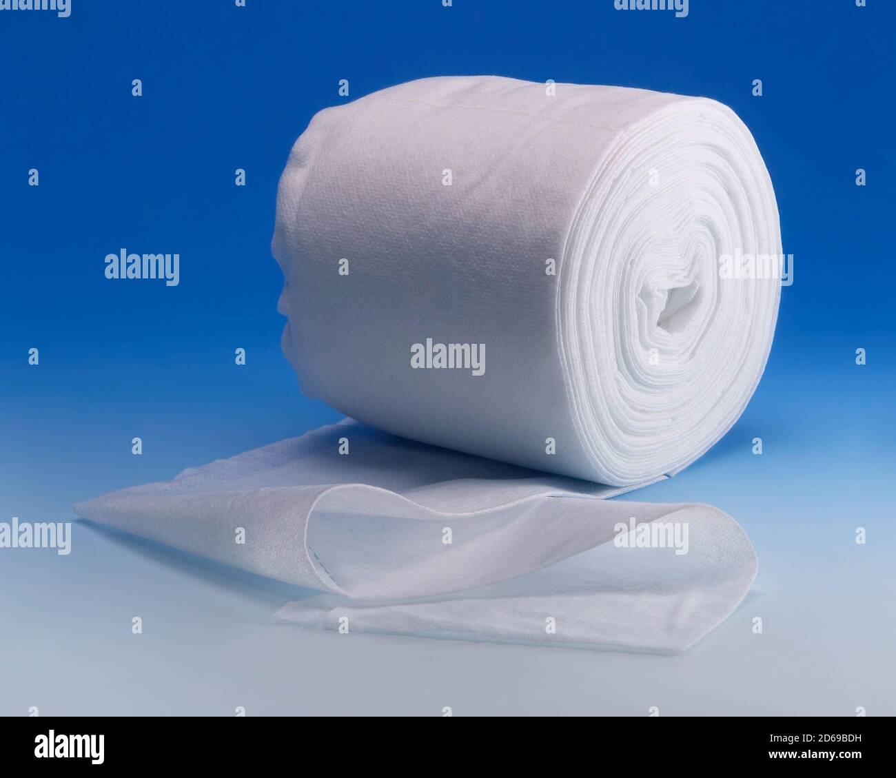 Absorbent gauze roll for medical use Stock Photo Alamy