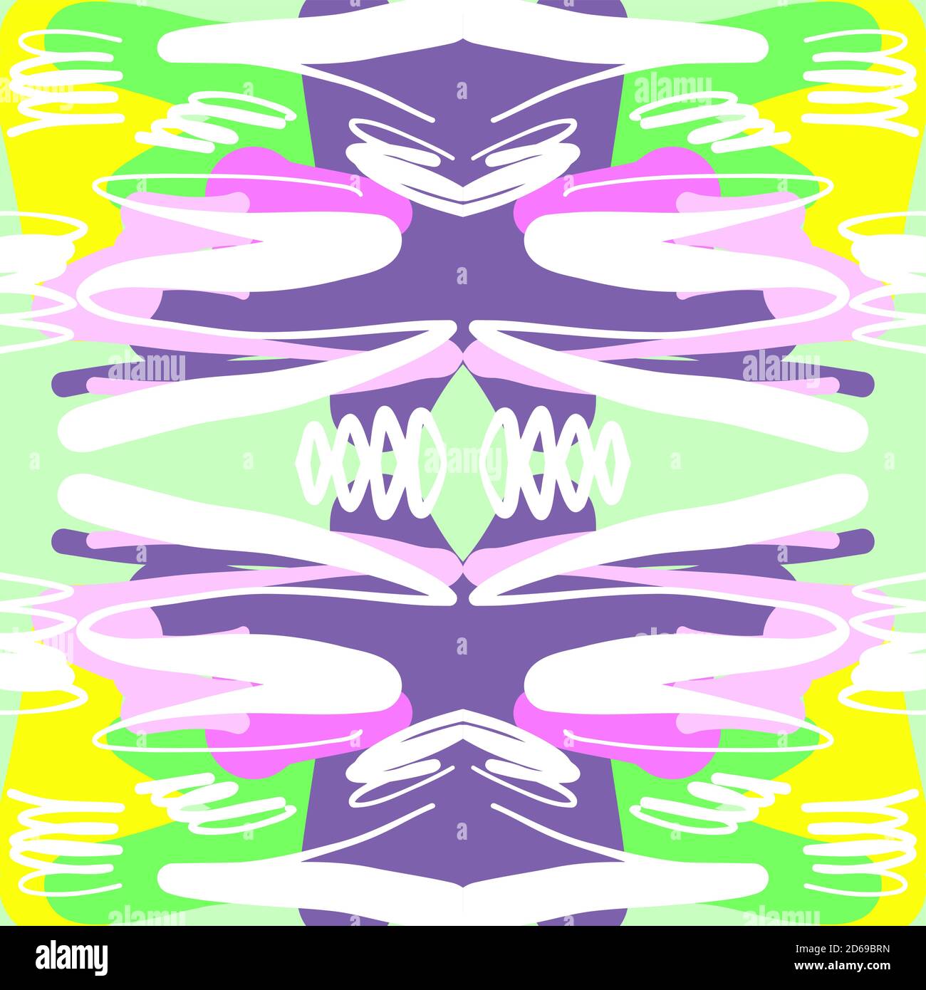 Abstract background seamless pattern , vector illustration . Free hand ...