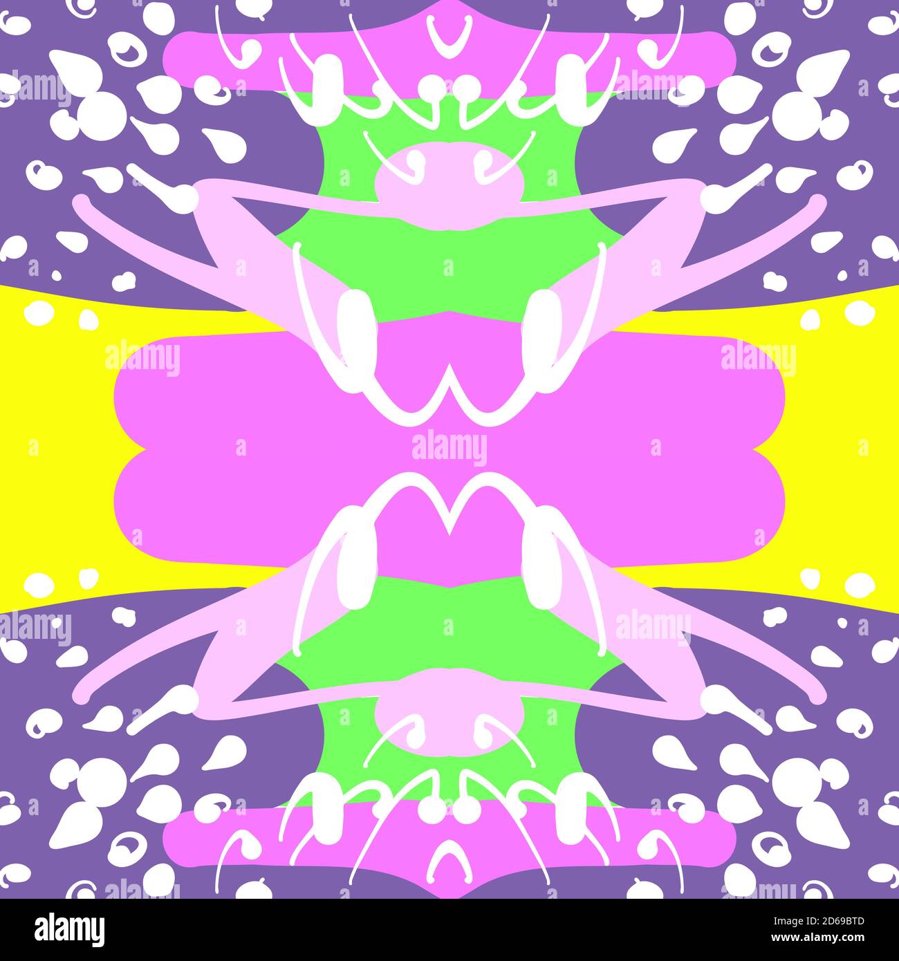 Abstract background seamless pattern , vector illustration . Free hand ...