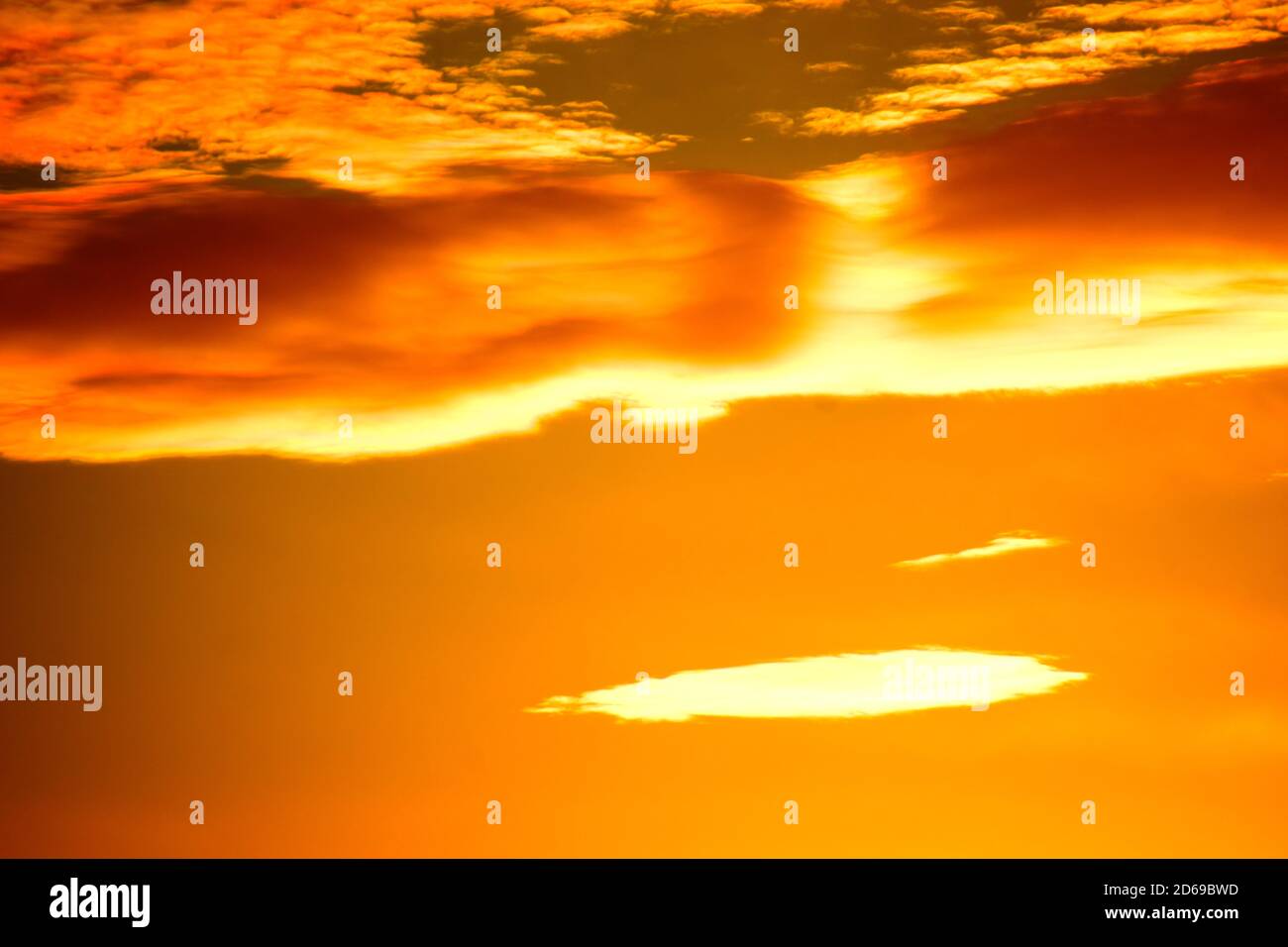 orange sunset sky Stock Photo - Alamy