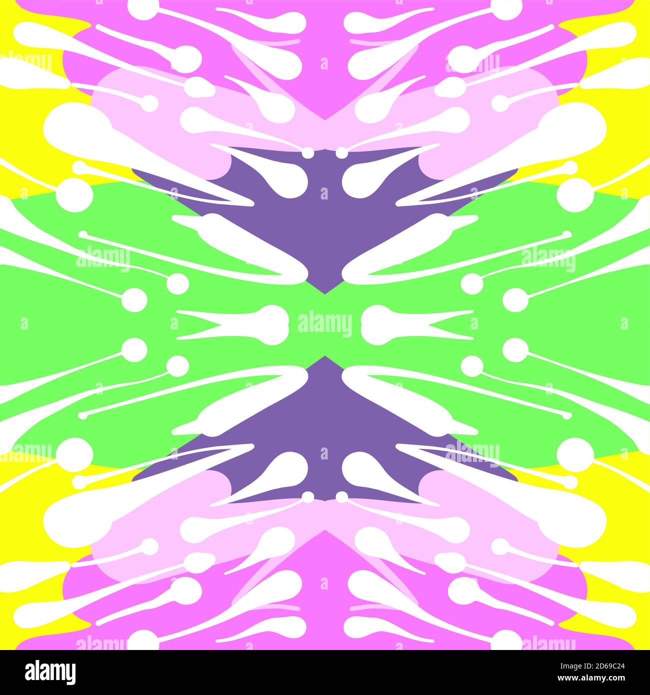 Abstract background seamless pattern , vector illustration . Free hand ...