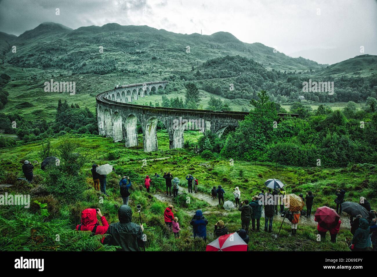 Harry Potter, Hogwarts Express, train, Glennfinnan viaduct, Scotland