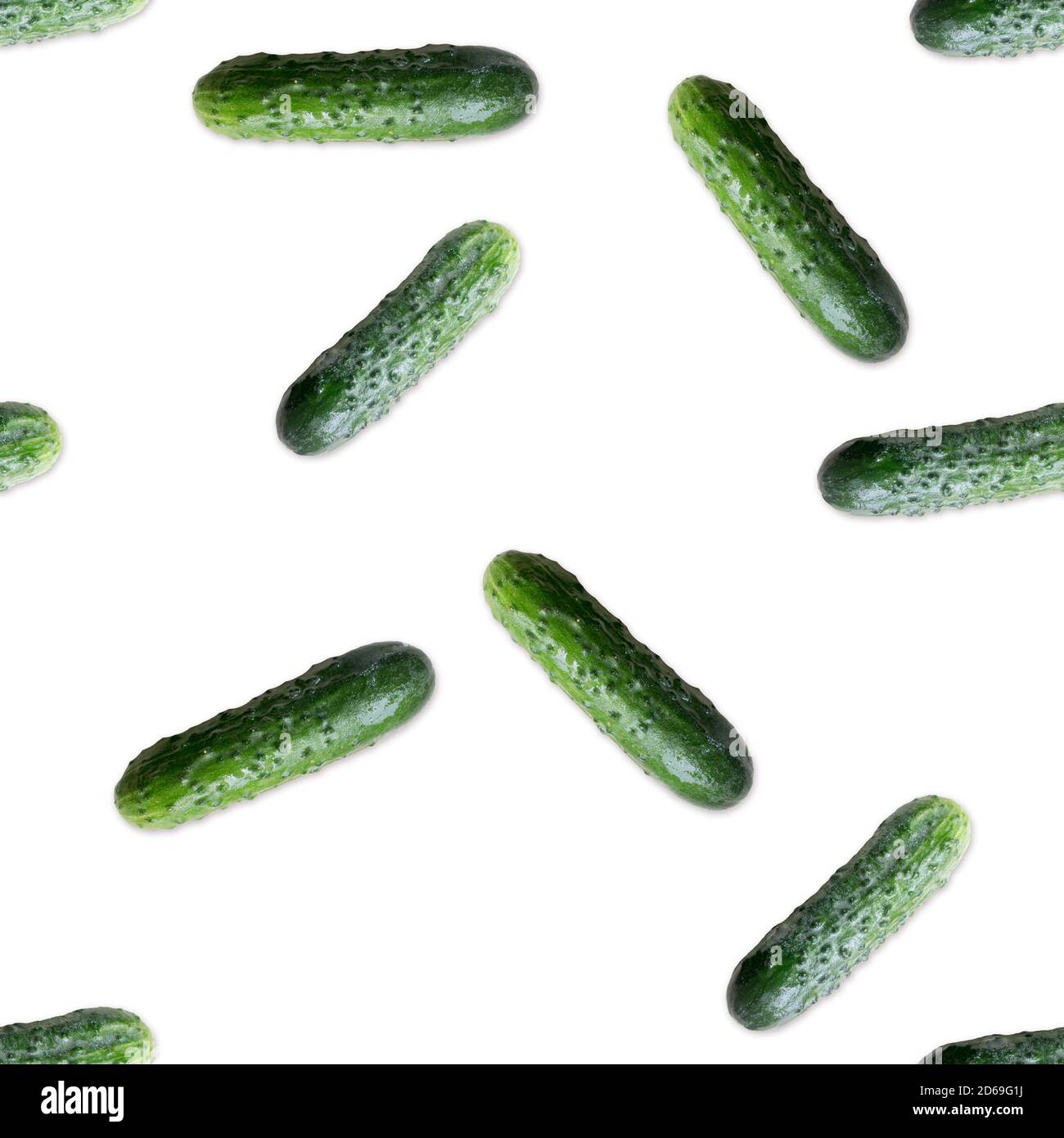 Cucumber seamless pattern hi-res stock photography and images - Alamy
