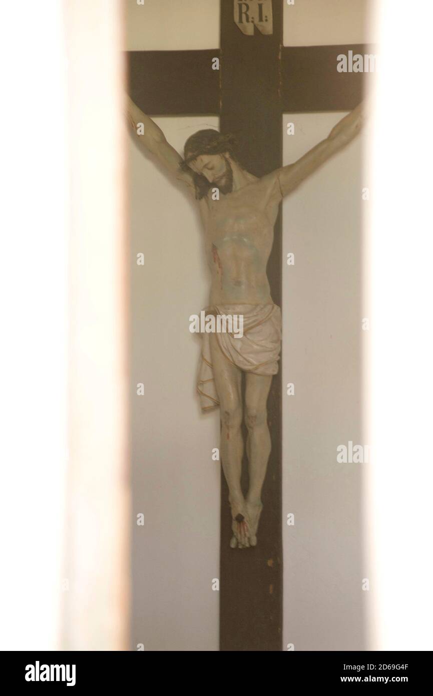 Jesus hanging on the cross hi-res stock photography and images - Alamy