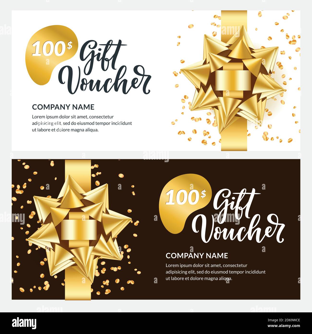 Gift Voucher  Gift card template Gift vouchers Certificate design  template