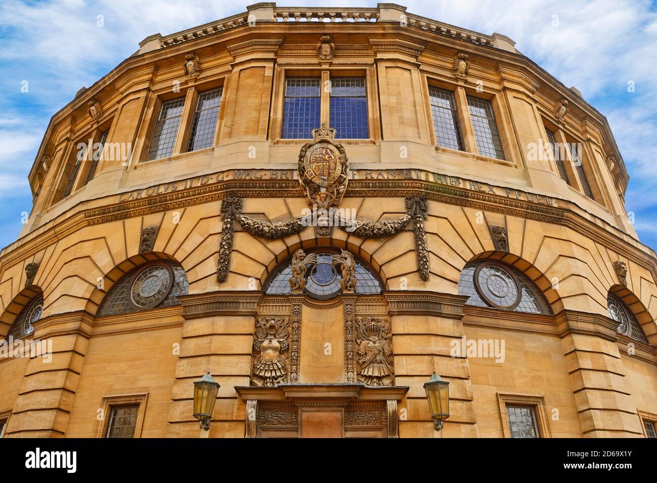The Sheldonian Theatre, Oxford, England, United Kingdom Stock Photo