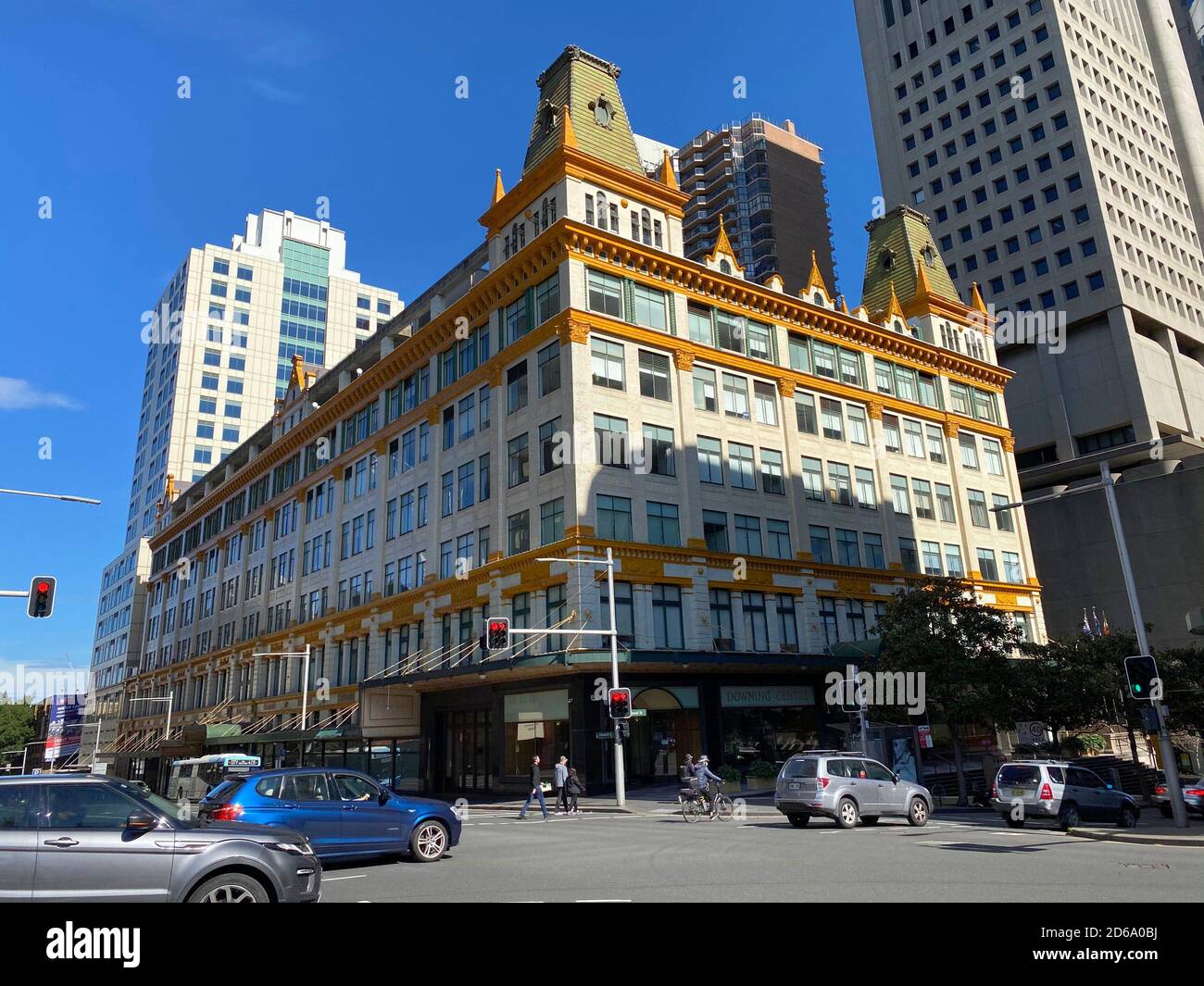 Sydney, NSW / Australia August 23 2020 The Downing Centre features