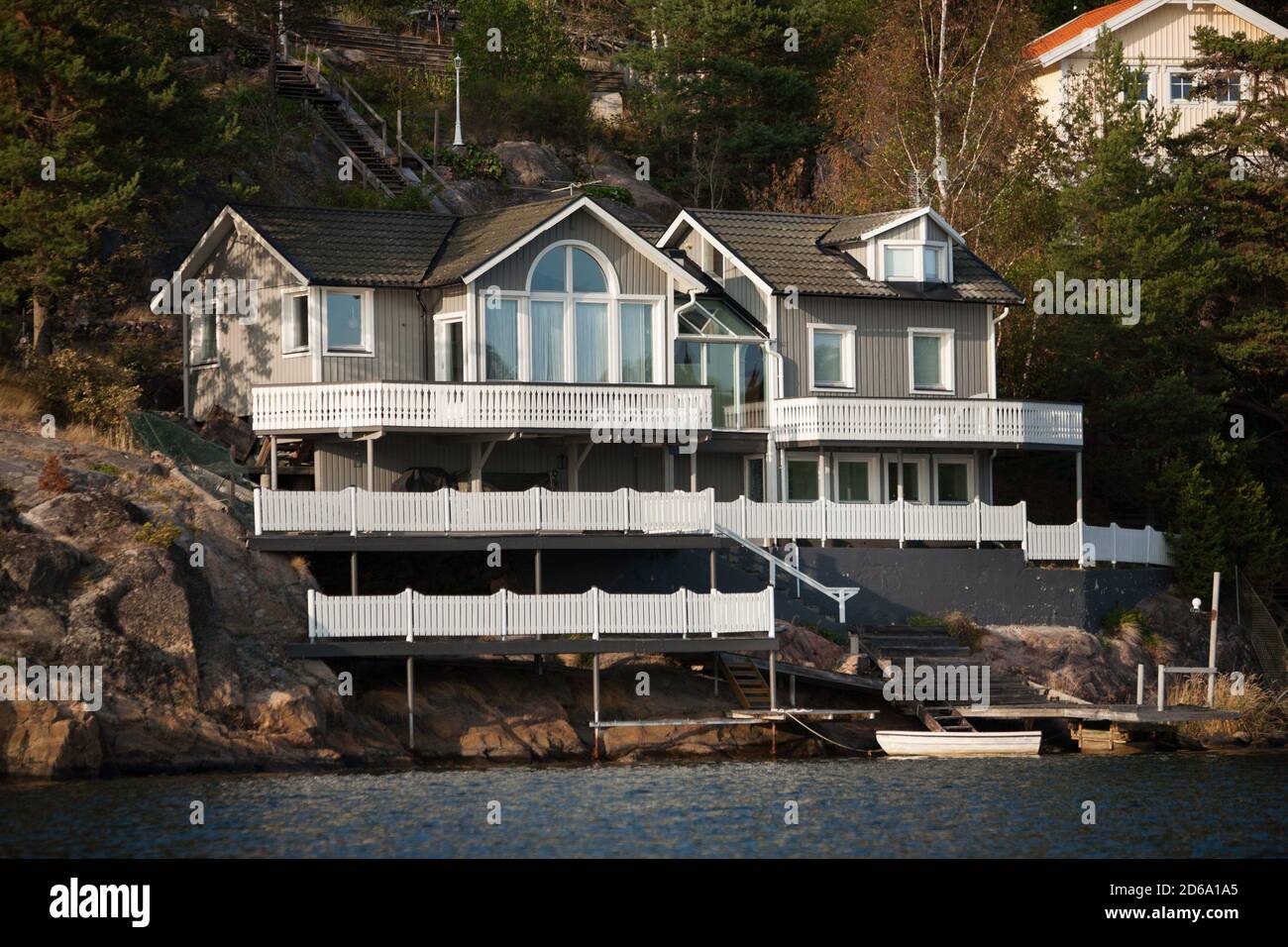Summer house, Stockholm archipelago, Sweden Stock Photo Alamy