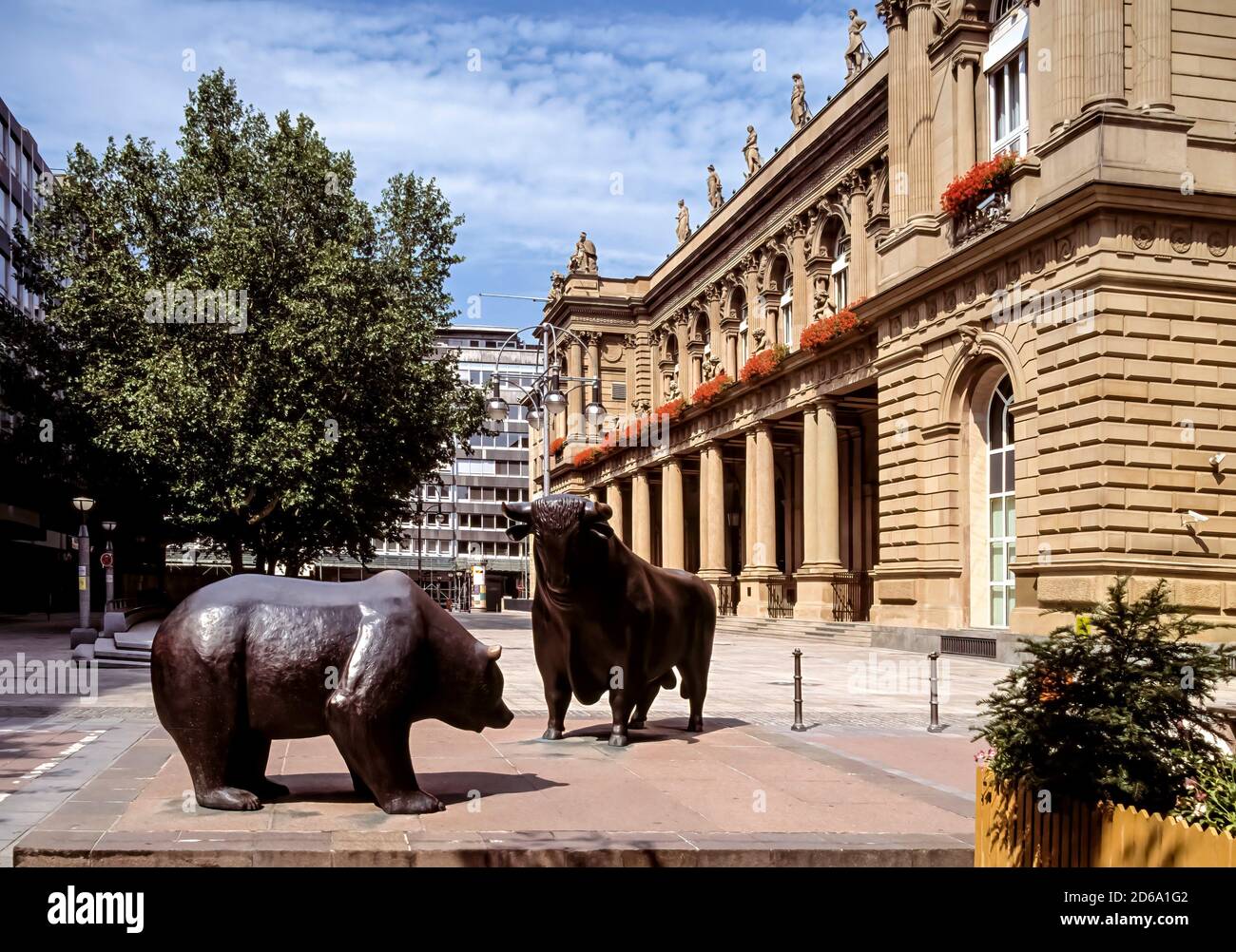 Bull And Bear Frankfurt High Resolution Stock Photography and Images