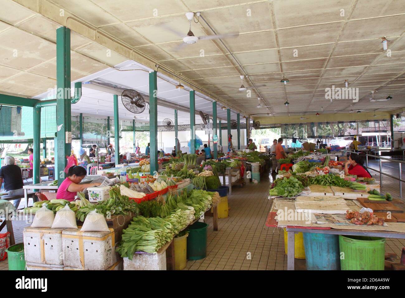 View of Local market in simunjan, sarawak, Kuching, sarawak, malaysia