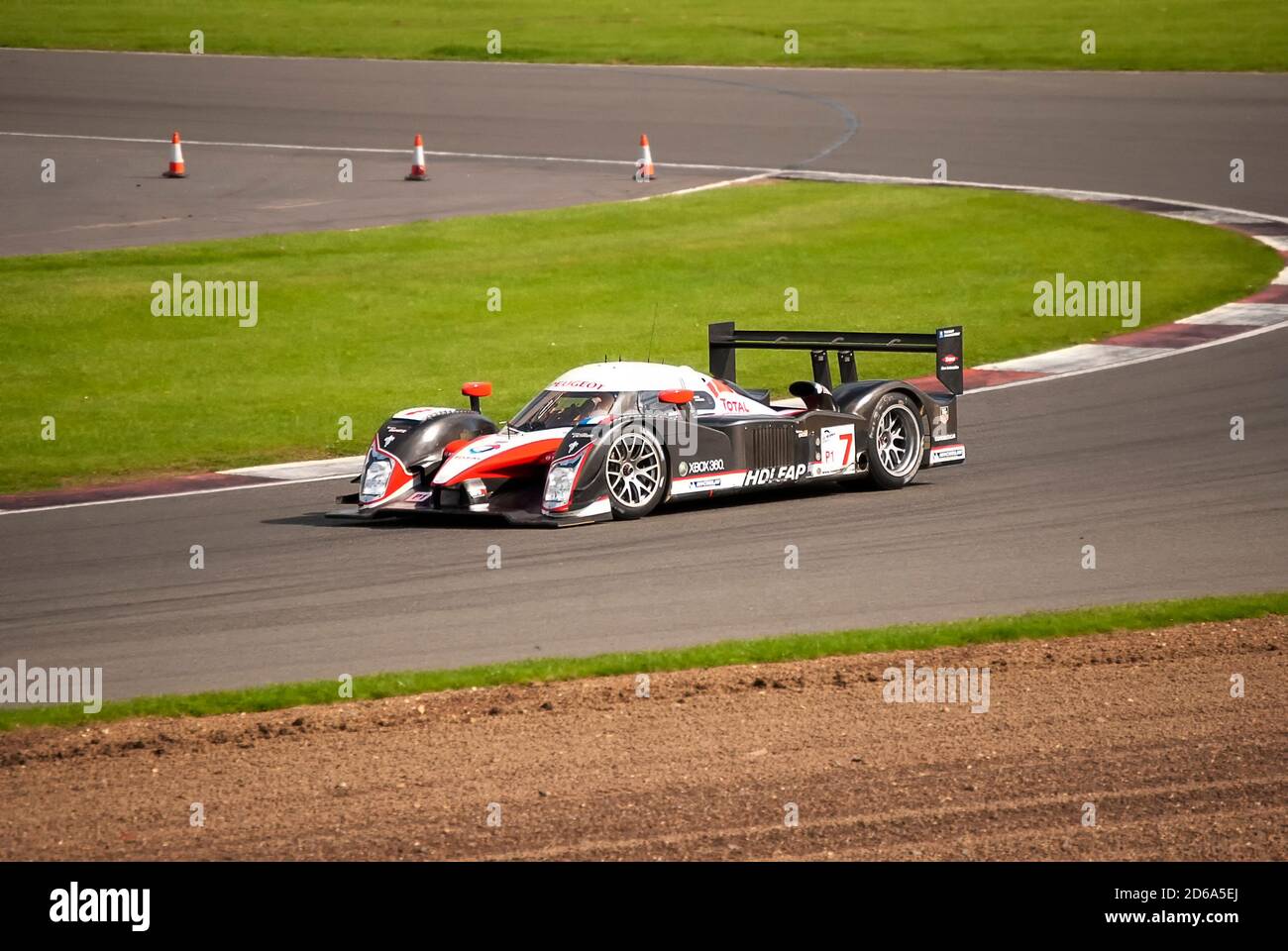 Le Mans Series racing at Silverstone in the UK Stock Photo