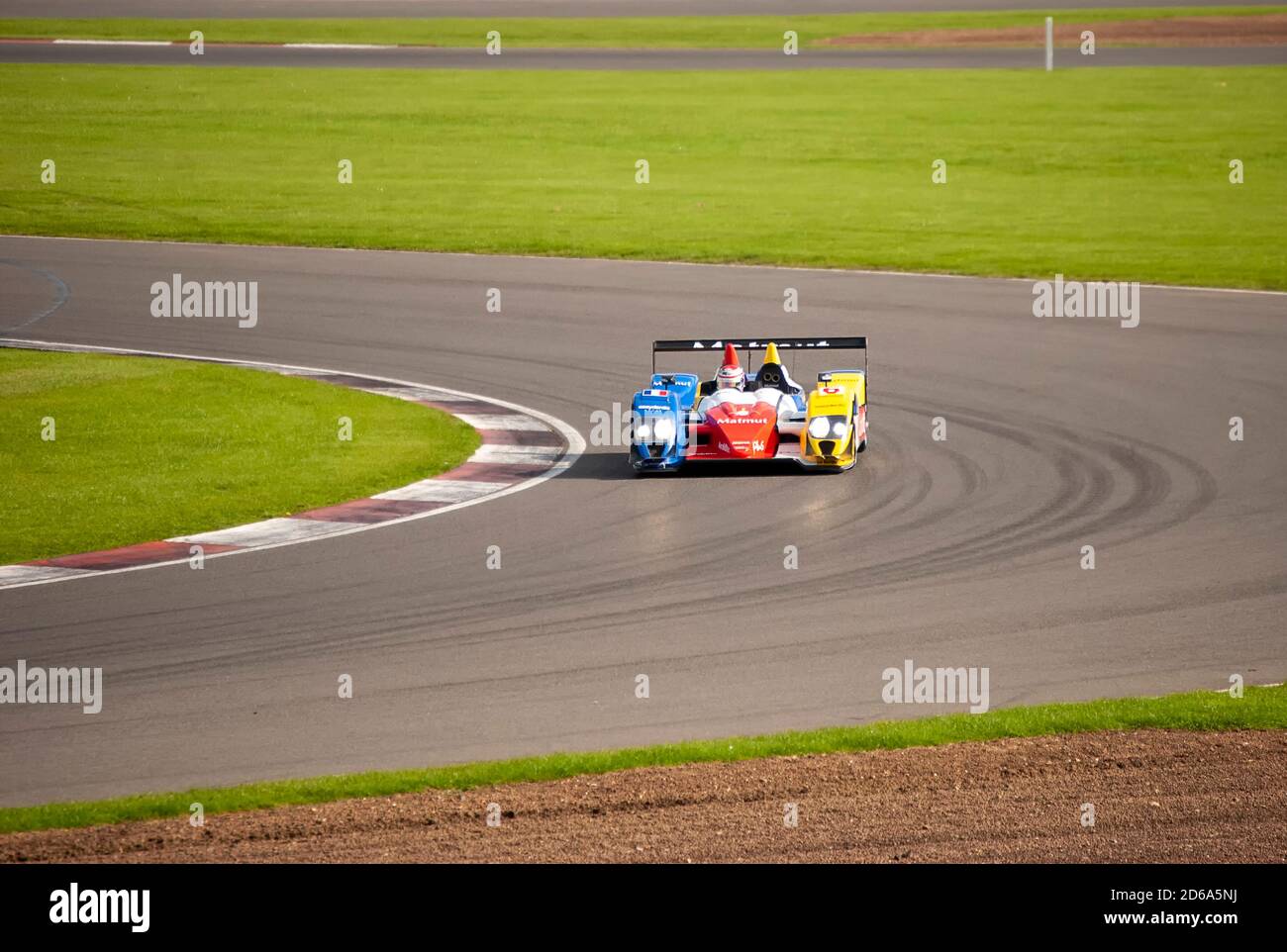 Le Mans Series racing at Silverstone in the UK Stock Photo