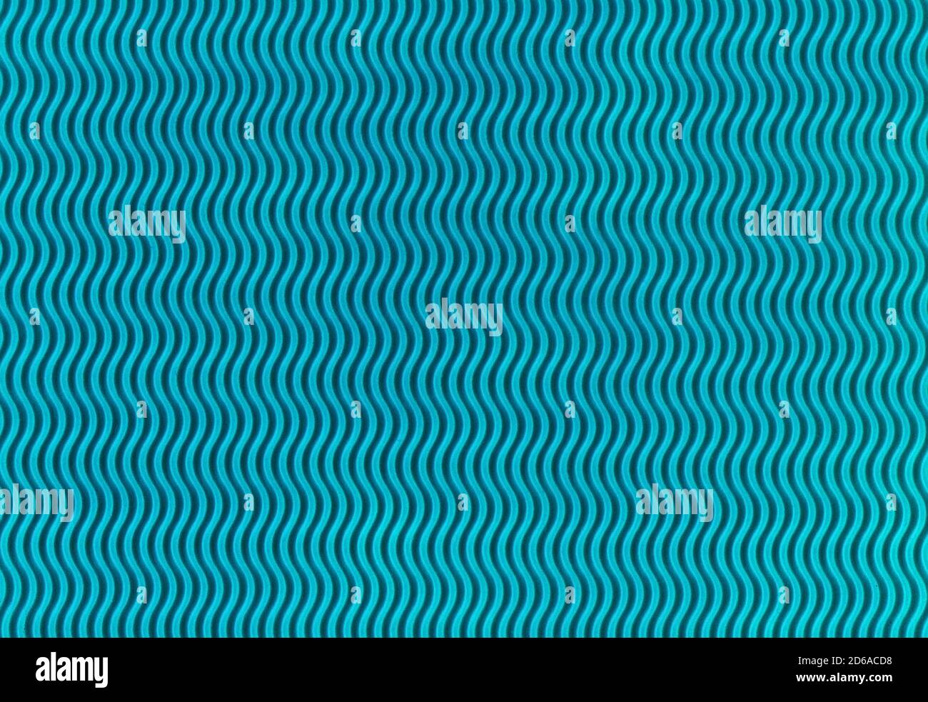 sheet of rubber pressed in waves. Aqua. Light blue Stock Photo Alamy
