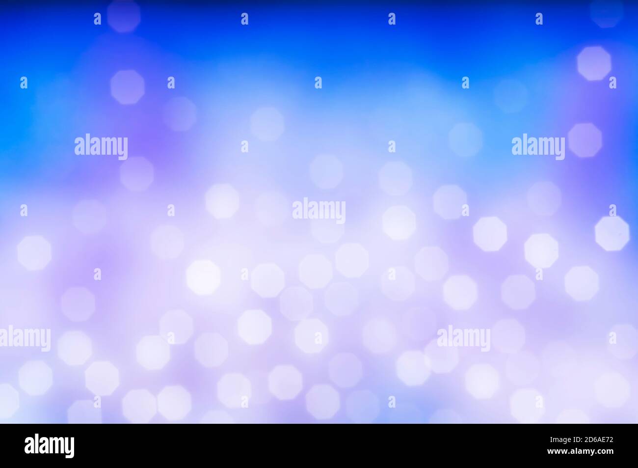 Christmas and New Year holidays blurred blue sparkles background ...